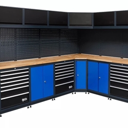 Sistema de unidad de pared | taller | madera | 8 módulos - 80160 BGS - Imagen 1